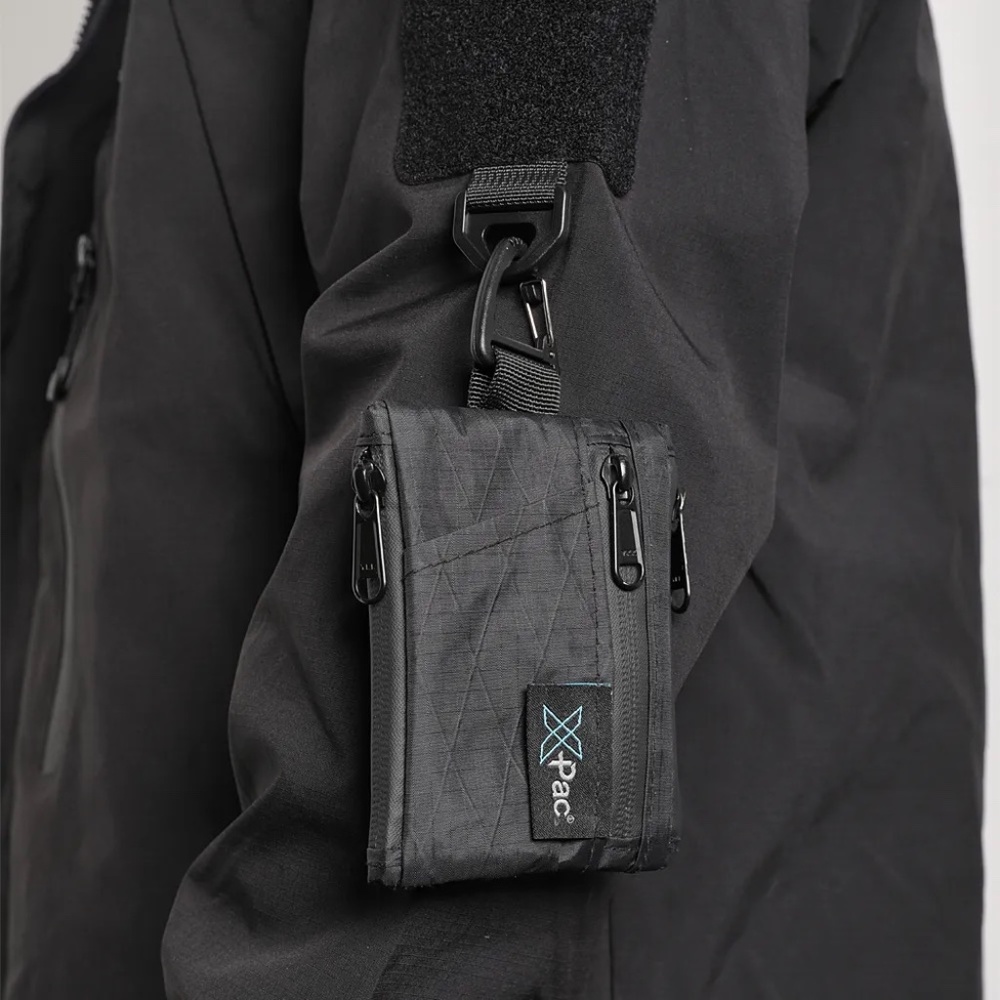 X-PAC 5-Pocket EDC pouch Cardholder Wallet YKK Zip Compact EDC